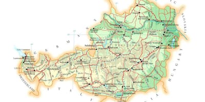 মানচিত্র, অস্ট্রিয়া টিলা