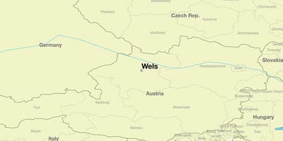 মানচিত্র, wels, অস্ট্রিয়া